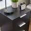 Phoenix 3 Drawer Bedside Table Storage Unit-640979424