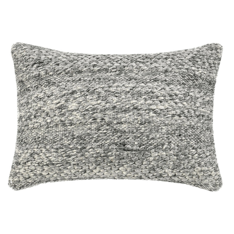 Coussin décoratif intérieur / extérieur Ford Performance, Gris, 14 po x 20 po, Rectangulaire