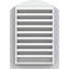 Ekena Millwork PVC Outdoor Vent Cover-31464925