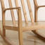 Chaise berçante simple en bois massif-101447024-101447023