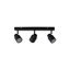 Benton IP44 Rated Bathroom 3 Way Bar Ceiling Light & Warm LED Bulbs-181225982-180871111
