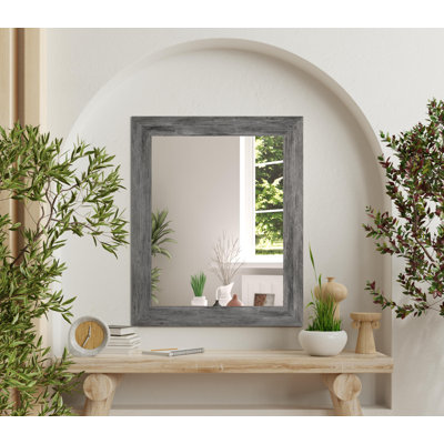 Engineered Wood Flat Wall Mirror