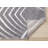 Jarrow Grey White Contemporary Area Rug-1922511119