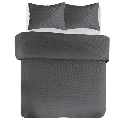 Jade Modern & Contemporary Geometric Shapes Coverlet