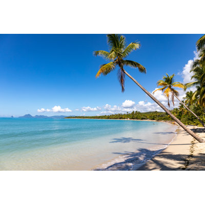Cooksey Anse Michel Beach - Wrapped Canvas Print