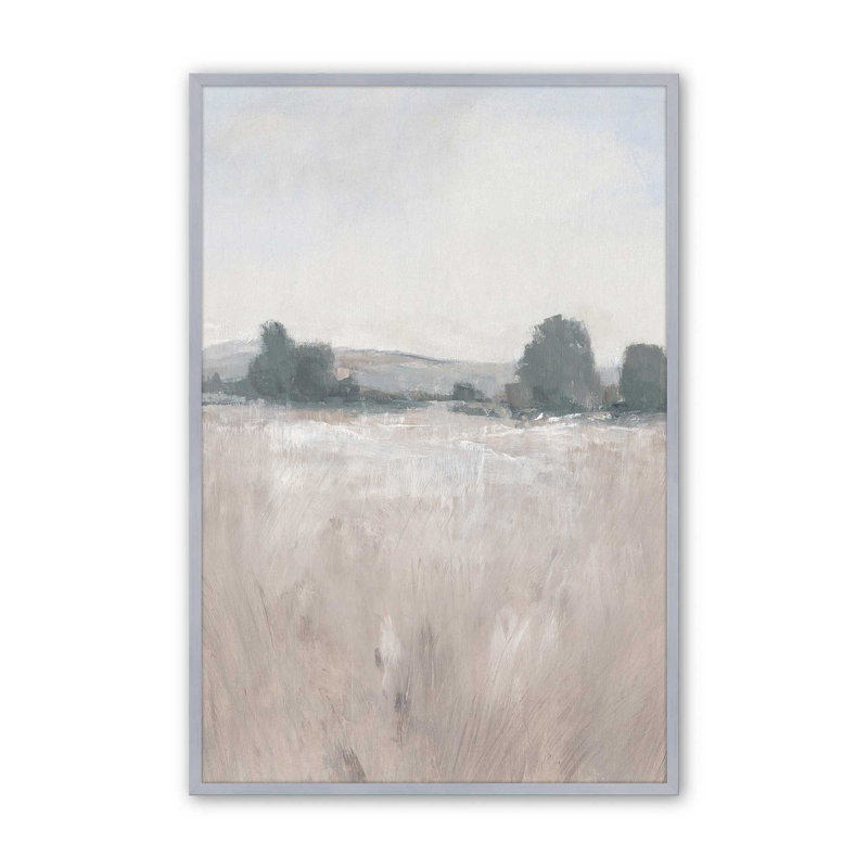 «Mute Countryside Serenity I», impression, Cadre photo argenté, H 15,25 po x l 12,25 po, Sourdine campagne discrète I