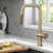 Urbix Industrial Pull-Down Single Handle Kitchen Faucet-73246111