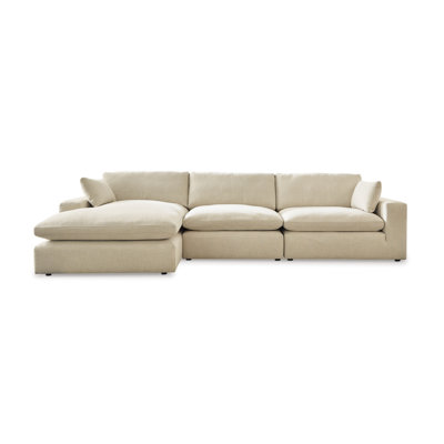 Elyza 144" Wide Modular Sofa & Chaise