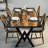 Black Epoxy Dining Table
