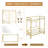 Talar Metal Bar Cart Simply Assembled with ONLY 4 Screws-1689069757-1689069744