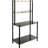 Classy and Elegant 4 Tiered Multifunctional Wooden Open Bar Shelves, Modern Console Table-2042815752