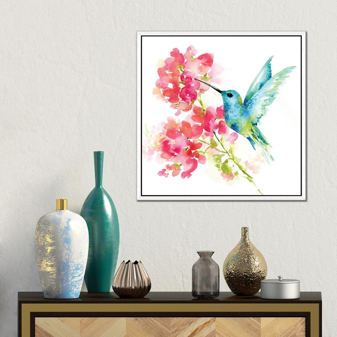 Hummingbird von Sara Berrenson - Galerie-verpackte Leinwand Giclée