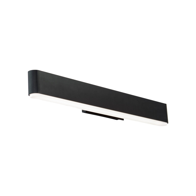 Dimmable LED Vanity Light, Black, 3000K