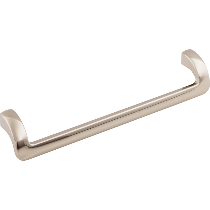Kentfield Drop Handle, 7 9/16" Center to Center, Polished Nickel