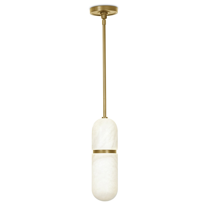 Salon 2 - Light Pendant, Natural Brass