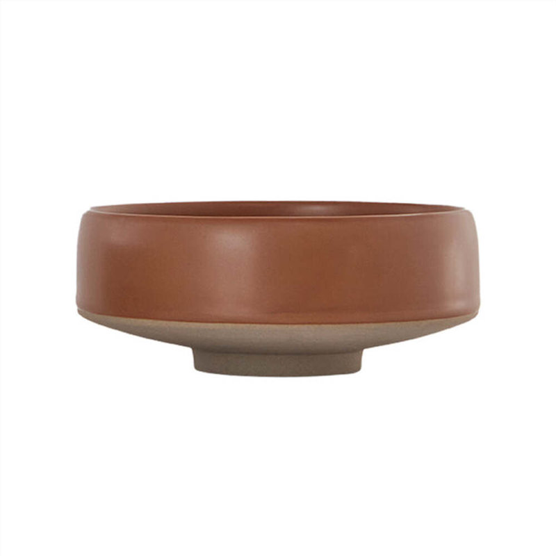 Hagi Handmade Stoneware Cereal Bowl, Caramel