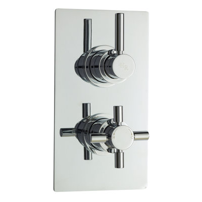 Tec Pura Double Concealed Thermostatic Shower Valve