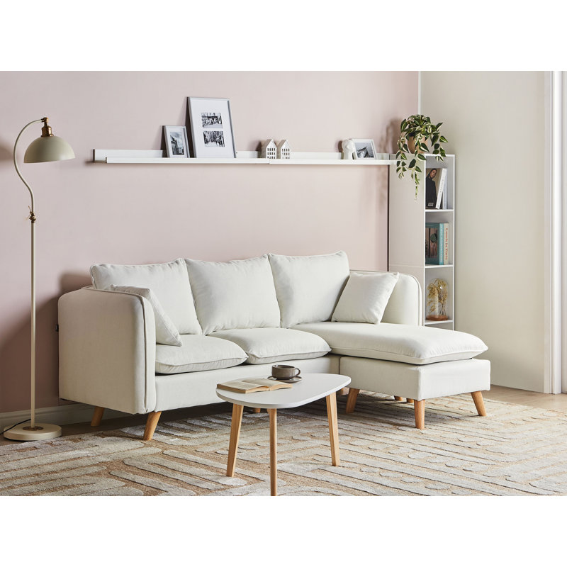 DALVIK 3 Seater Sofa, White