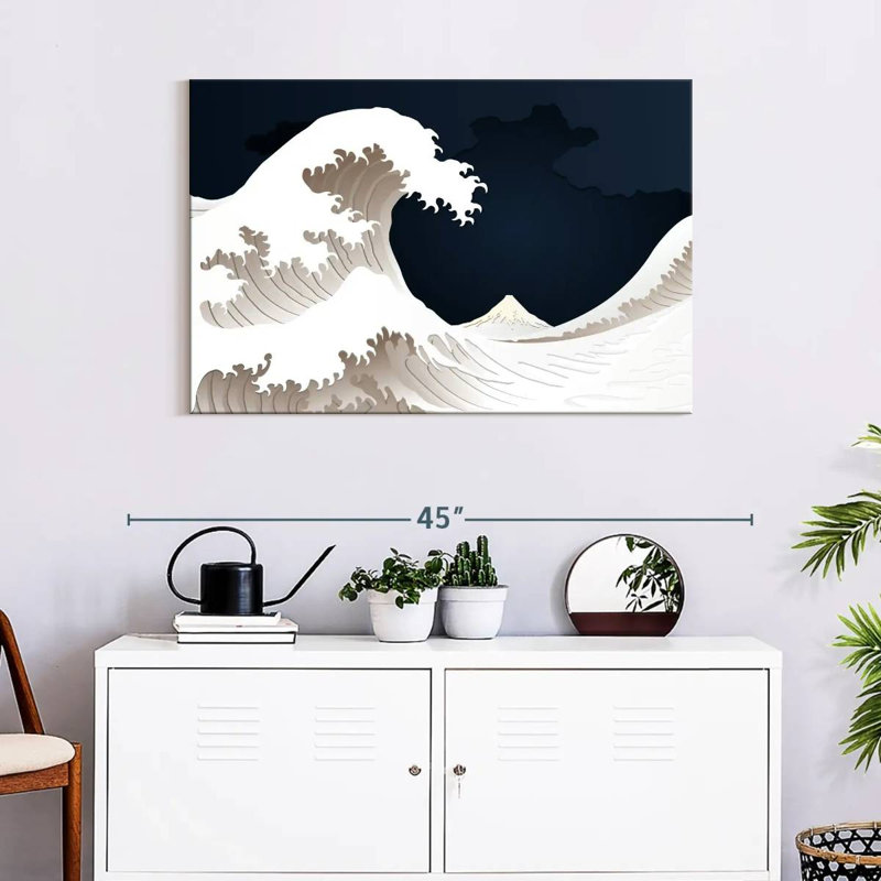 Gillard Chinese Wave, 24" H x 36" W
