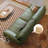 Green Genuine Leather Modular Sofa cushion couch-1496698252