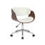 Chaise de bureau en similicuir de style Mid-Century-30970565