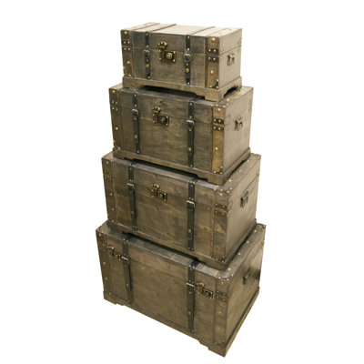 Coffre de rangement 4 pièces Braud