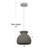 Javaeh  - Ceramic Bell-Shaped Pendant Light-688433478