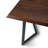 Malden / Watkins 7-Piece Modern Industrial Dining Set with Solid Mango Wood Table and 6 Upholstered Chairs-1294147557