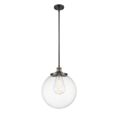 Luminaire suspendu simple à 1 lumière Frederick