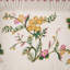 Plateau de service Floral Garden Porcelain avec poignées en laiton antique