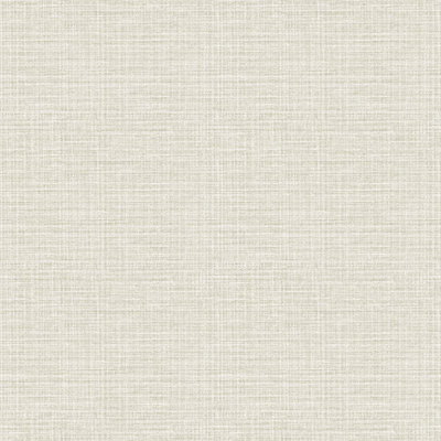 Rowan Hessian Texture Stone Wallpaper