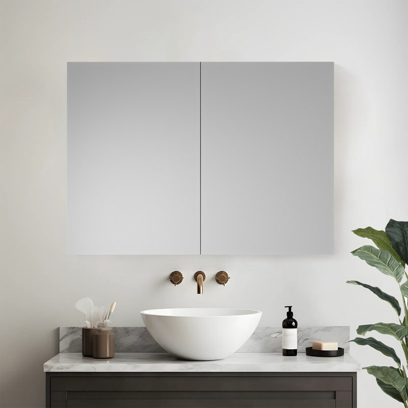 Armoire à pharmacie avec miroir fixe Picoriello, H 26 po x l 36 po x P 4,8 po