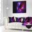 Far Spherical Galaxy - coussin imprimé abstrait-30140765-30140761