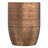 Johnsen 15"W Metal Industrial Boho Tribal Pattern Drum End Table with Textured Finish, Assembled-104200692