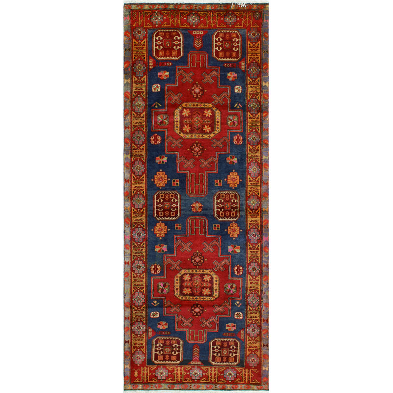 Khylar Distressed Allred Navy Runner