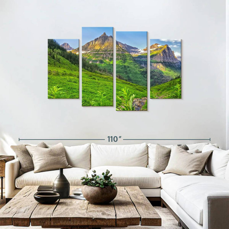 Verdure du parc glaciaire Alvord, H 48 po x l 75 po