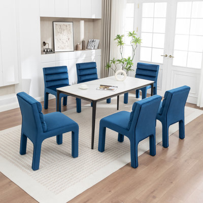 Cowger Velvet Upholstered Side Chair