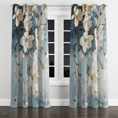 Andrianna - Traditional Blackout Grommet Curtain - 1 panel