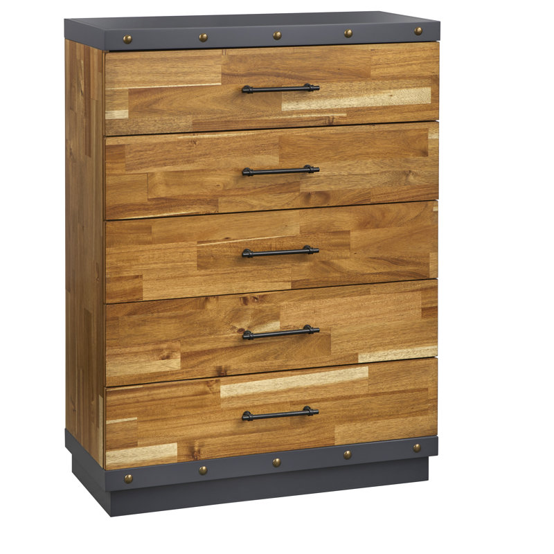 Commode 5 tiroirs Jayten
