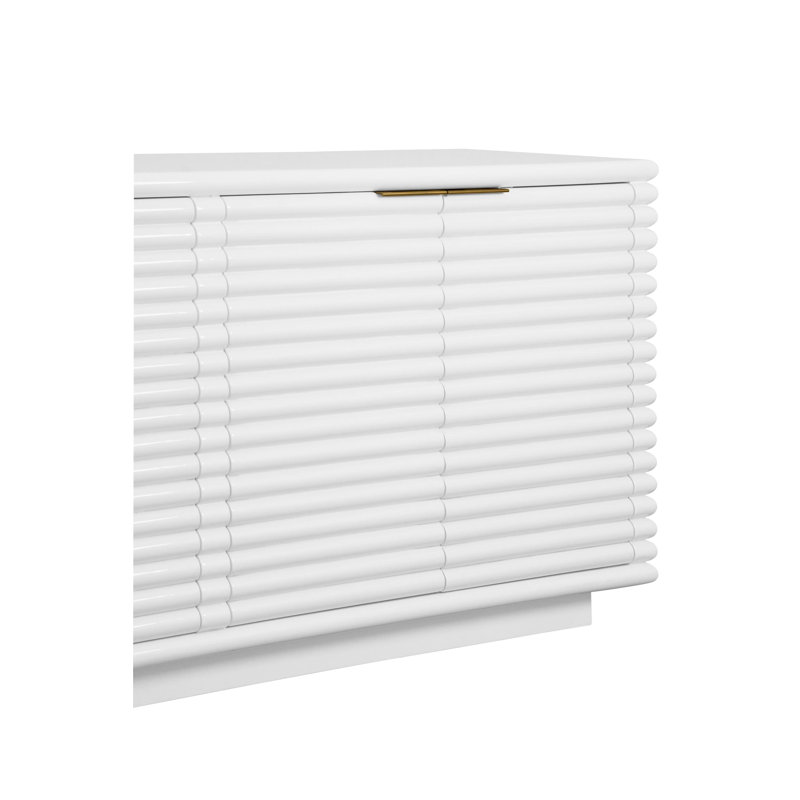 72'' W Buffet, Matte White Lacquer