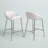 Upholstered Counter Stool with Metal Frame-1027215251-999313000