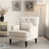 Beige Polyester Blend