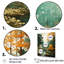 Collage de la forêt d'automne - reproduction sur toile-1170561634-1216326262
