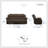 Mccubbin 83'' Traditional Faux Leather Reclining Sofa with easy Tab Pull Reclining, Plush Foam & Pocket Coils-497133723