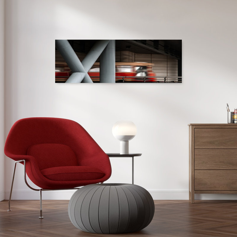 Dynamic Urban Transit by Gilbert Claes - Wrapped Canvas Panoramic Print, 30.48 cm H x 91.44 cm W