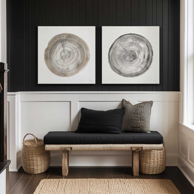 Rings of Time Duo II Set of 2 Canvas Prints