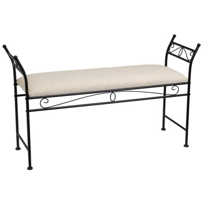 Dedman Linen Upholstered Bench