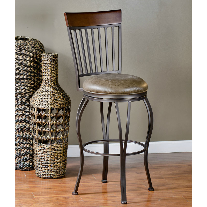 Tabouret de bar rotatif Torrance