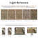 Tapis floral rétro brun