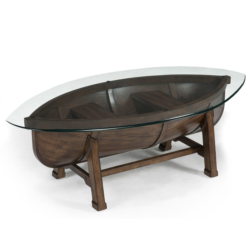 Baylor Oval Cocktail Table With End Table, 2 Pieces: Coffee Table, End Table